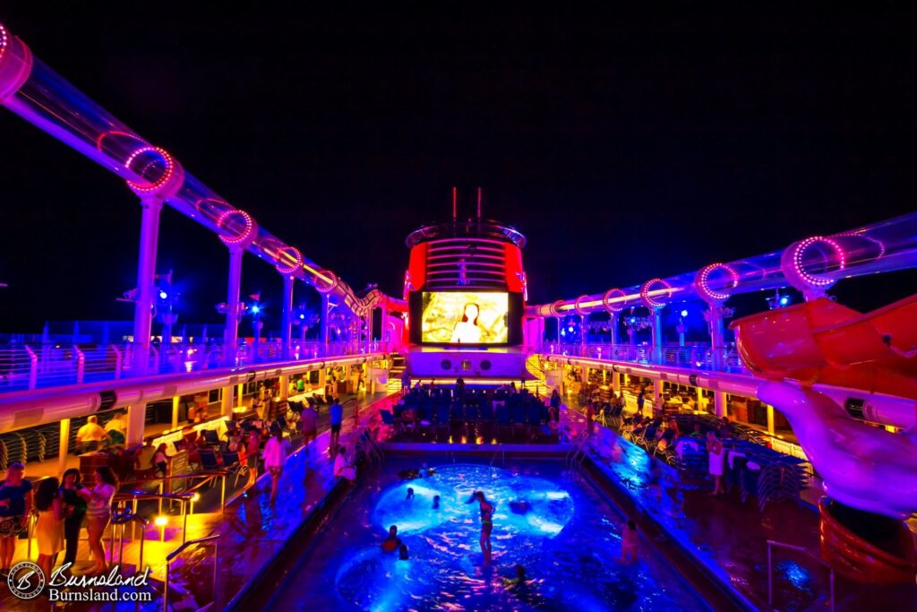 Disney Dream at Night