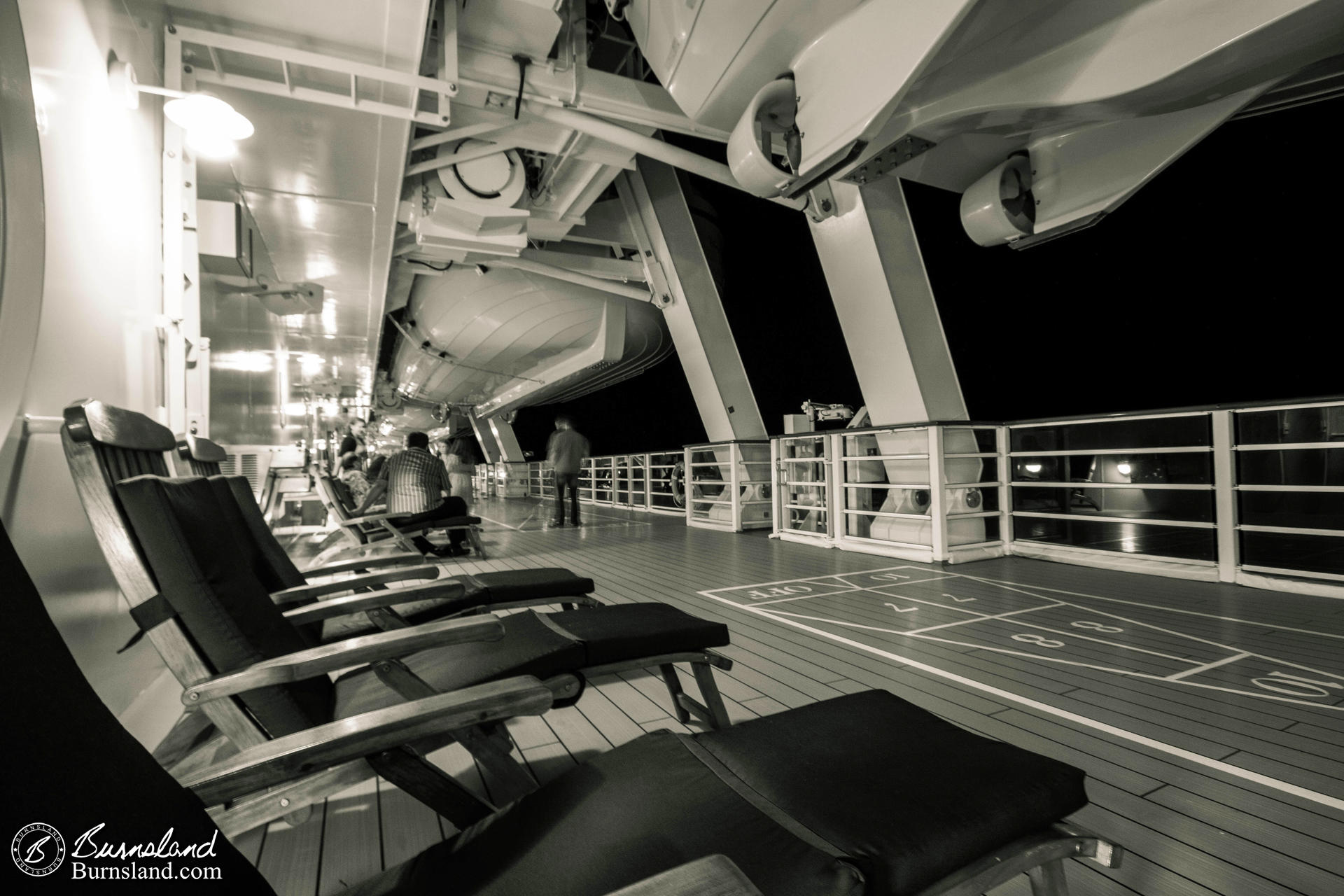 Disney Dream Promenade at Night