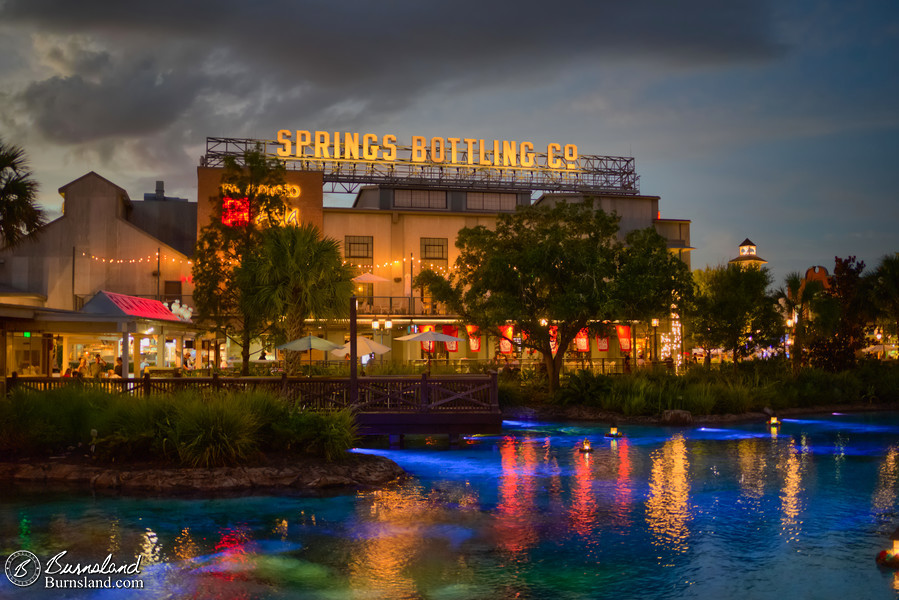 Disney Springs in the Evening