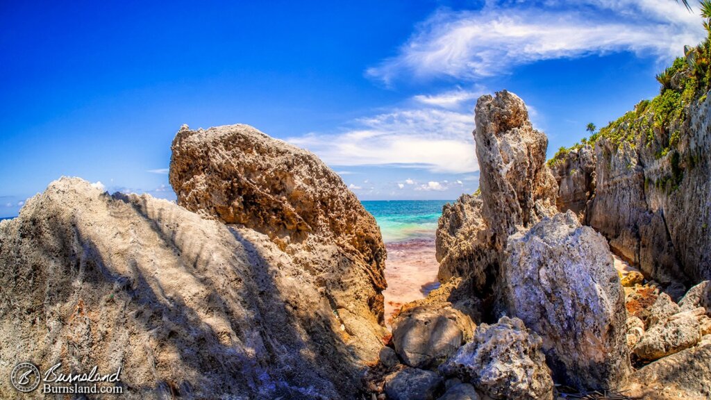 The Beach at Tulum in Mexico