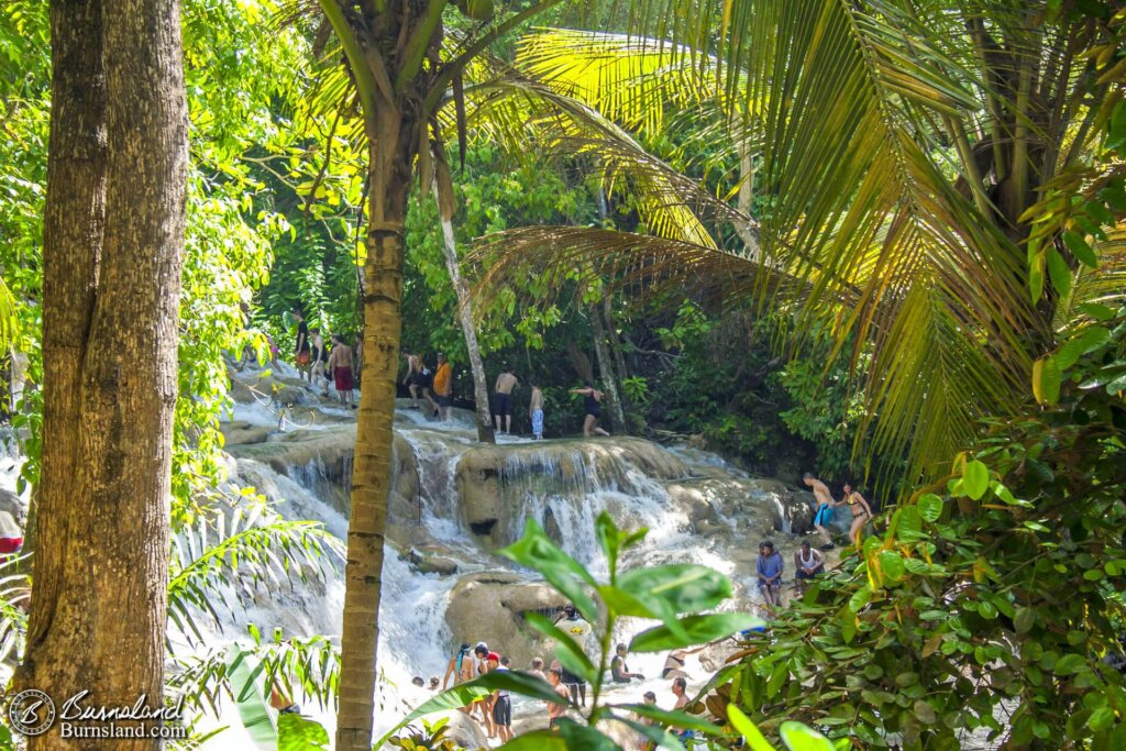 Dunn’s River Falls in Jamaica