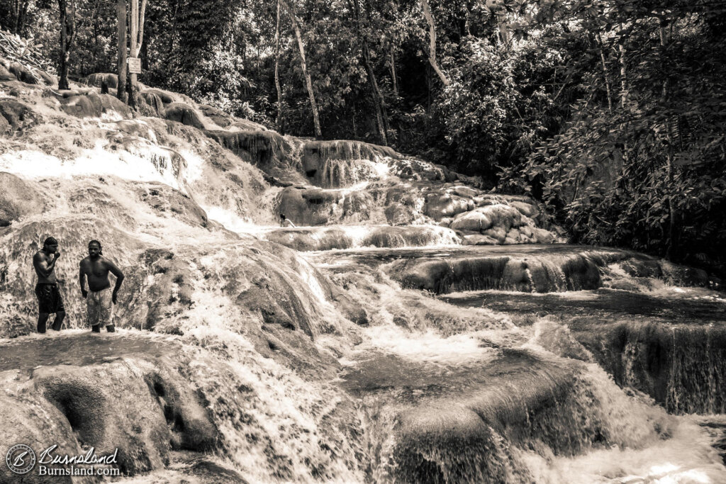 Dunn’s River Falls in Jamaica