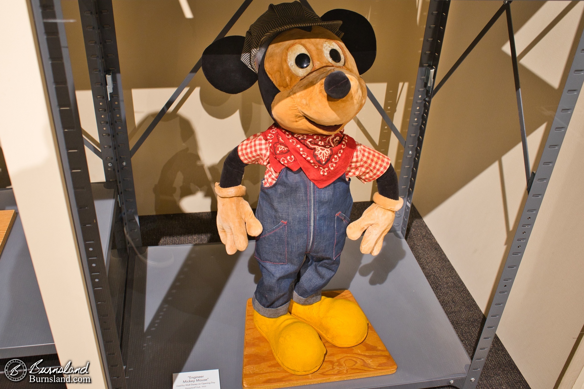 Engineer Mickey Mouse from the Walt Disney Archives