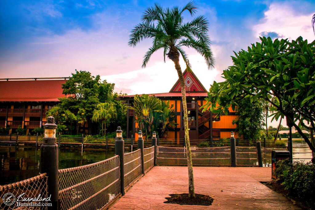 Evening at the Polynesian