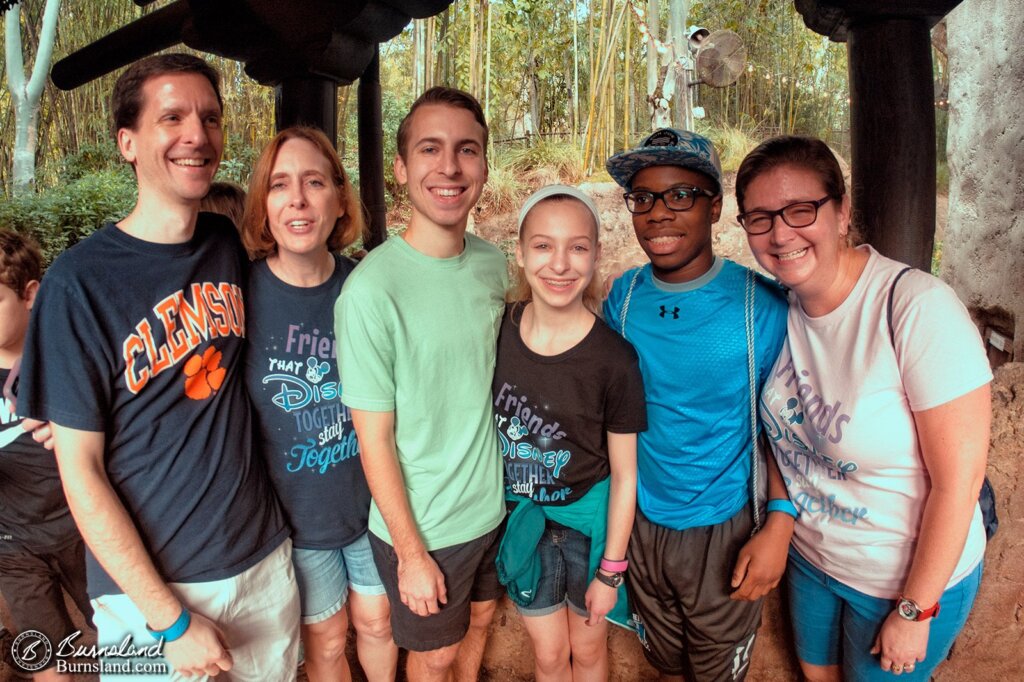 In line for Expedition Everest at Disney’s Animal Kingdom