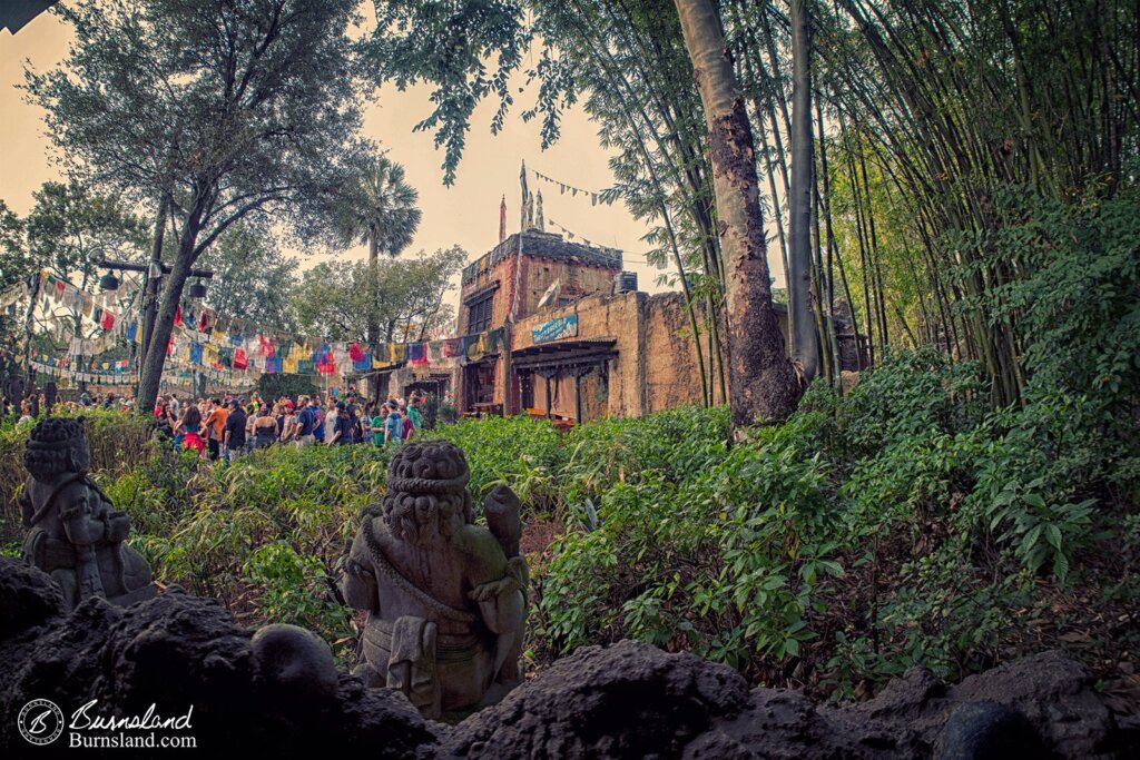 In line for Expedition Everest at Disney’s Animal Kingdom