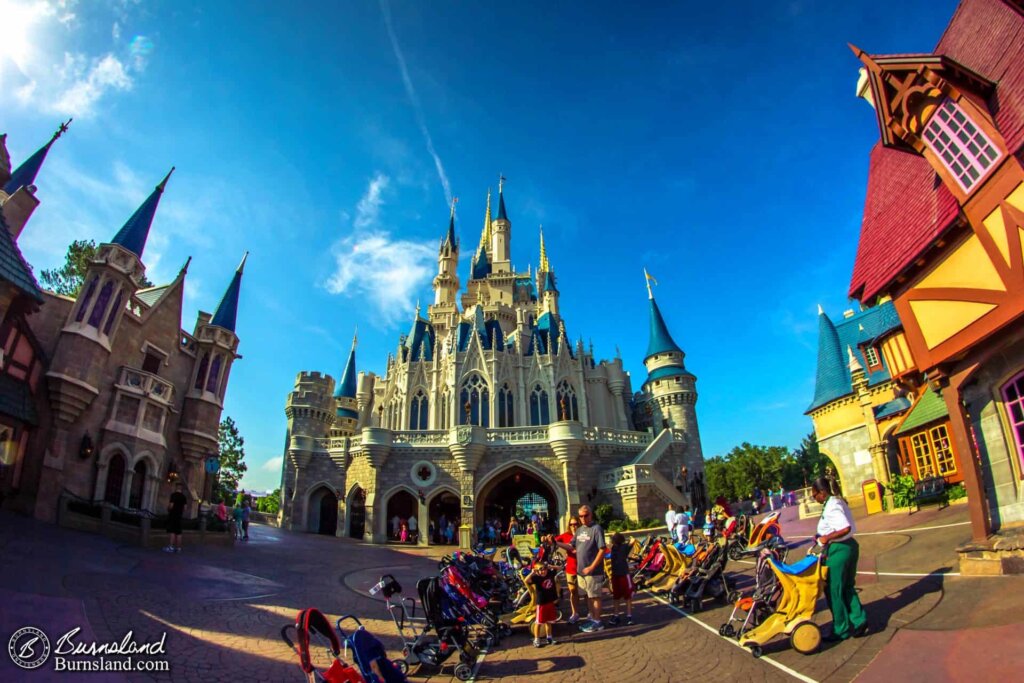 Fantasyland is Stroller Land in the Magic Kingdom at Walt Disney World