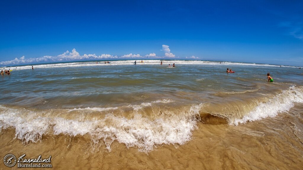 Waves at Cocoa Beach, Florida