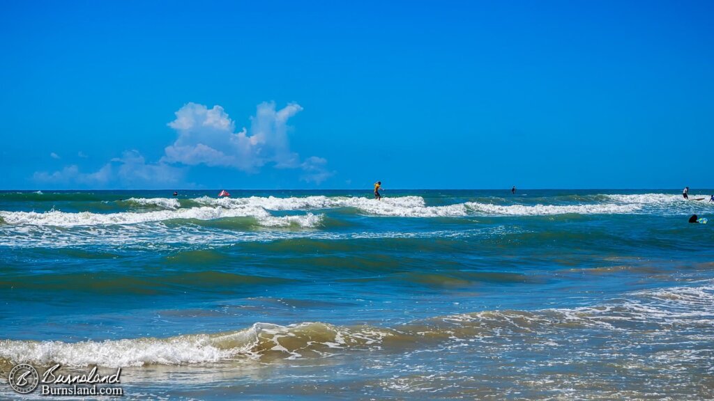 Waves at Cocoa Beach, Florida