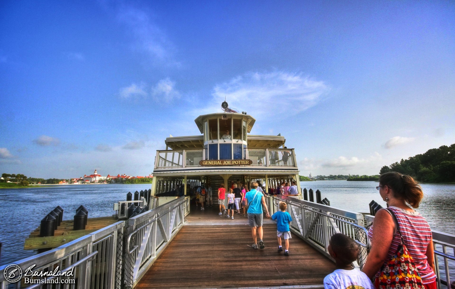 Ferryboat to the Magic Kingdom at Walt Disney World