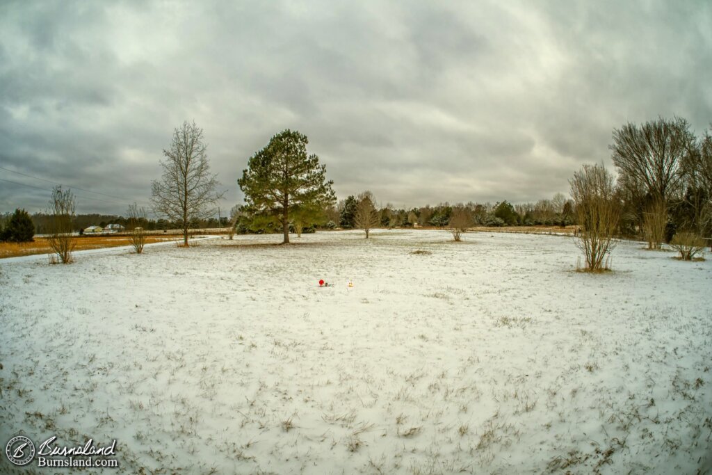 The first snow day of 2018