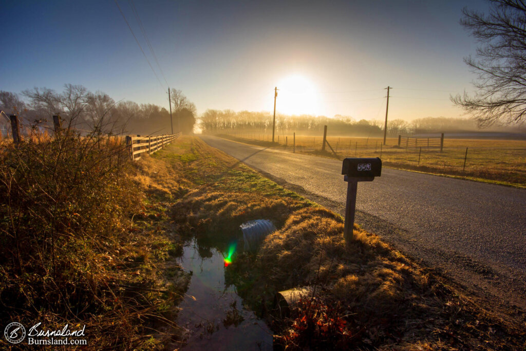 Foggy Morning at the Road