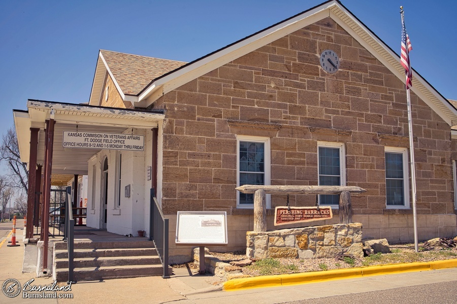 Pershing Barracks at Fort Dodge in Kansas