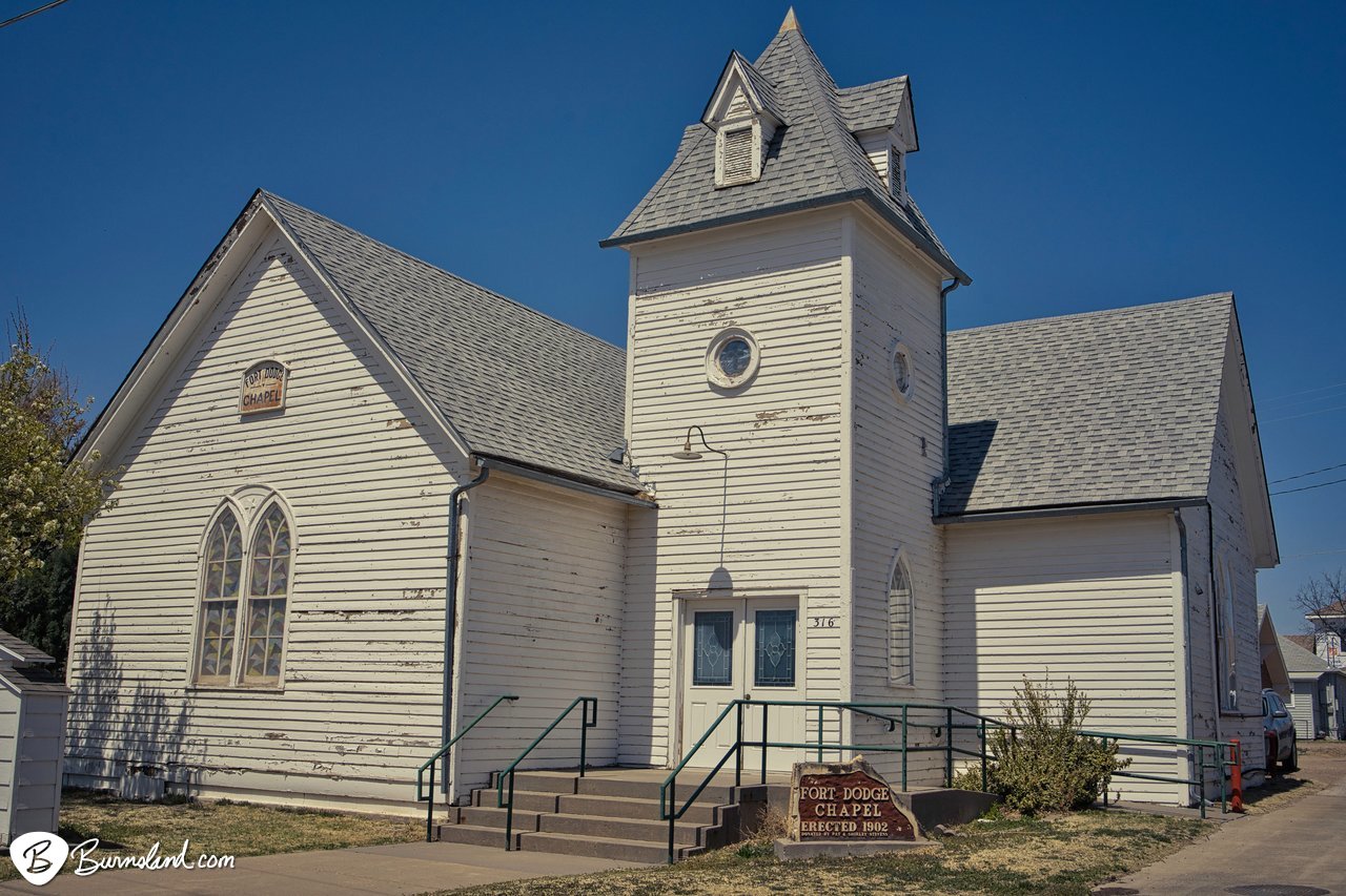 Fort Dodge Chapel at Fort Dodge in Kansas