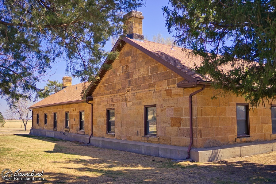 Nimitz Hall at Fort Dodge in Kansas