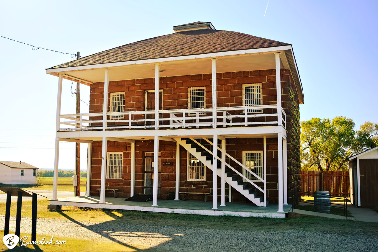 Fort Harker Guardhouse in Kanopolis, Kansas