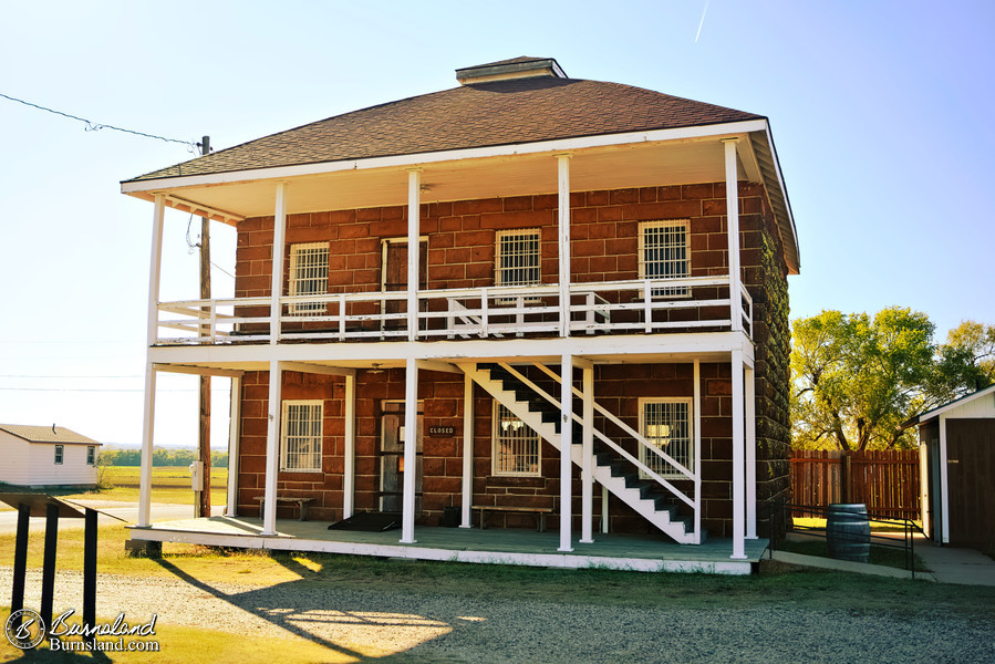 Fort Harker Guardhouse in Kanopolis, Kansas