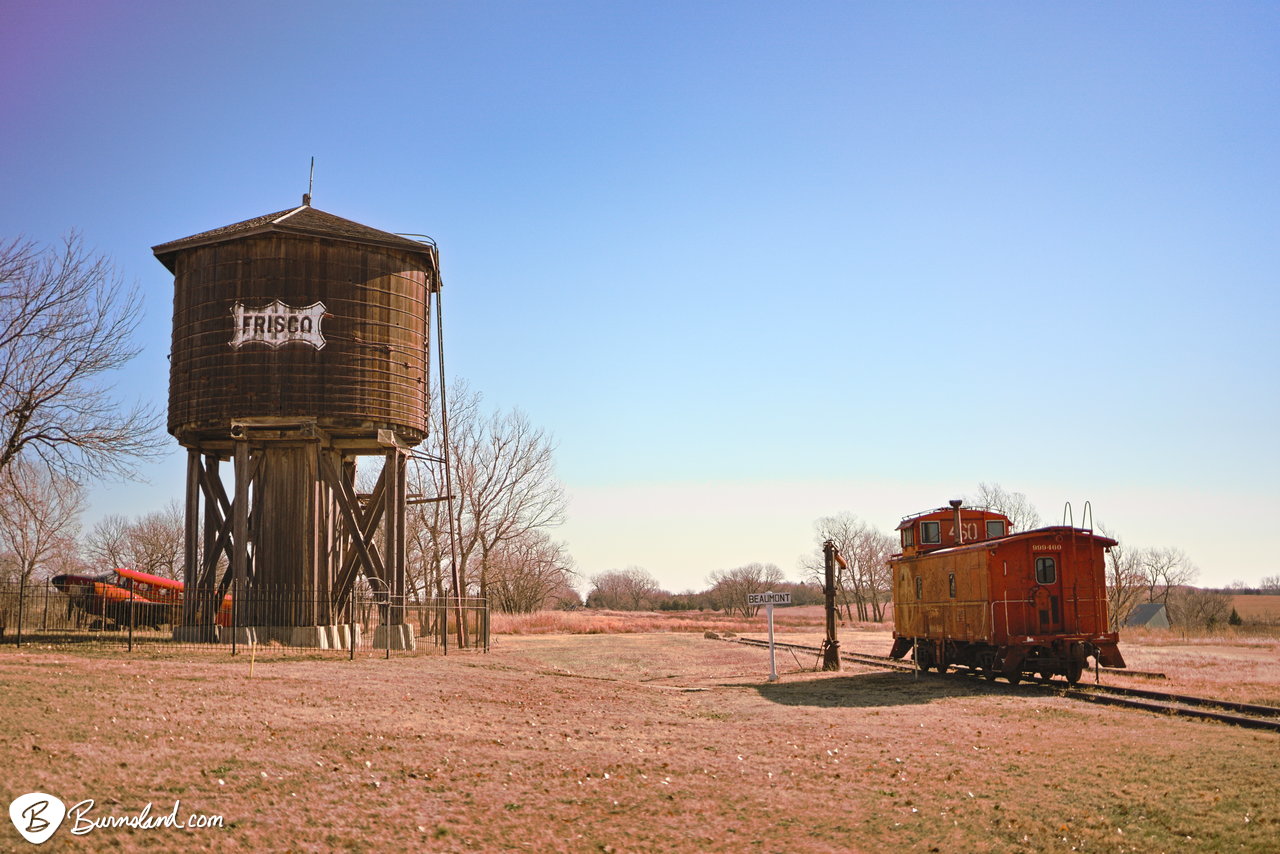 Frisco Water Tower in Beaumont, Kansas