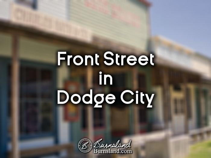 Front Street in Dodge City