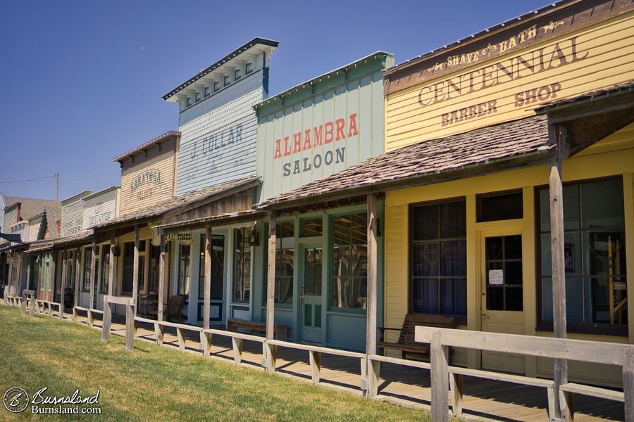 Front Street in Dodge City, Kansas