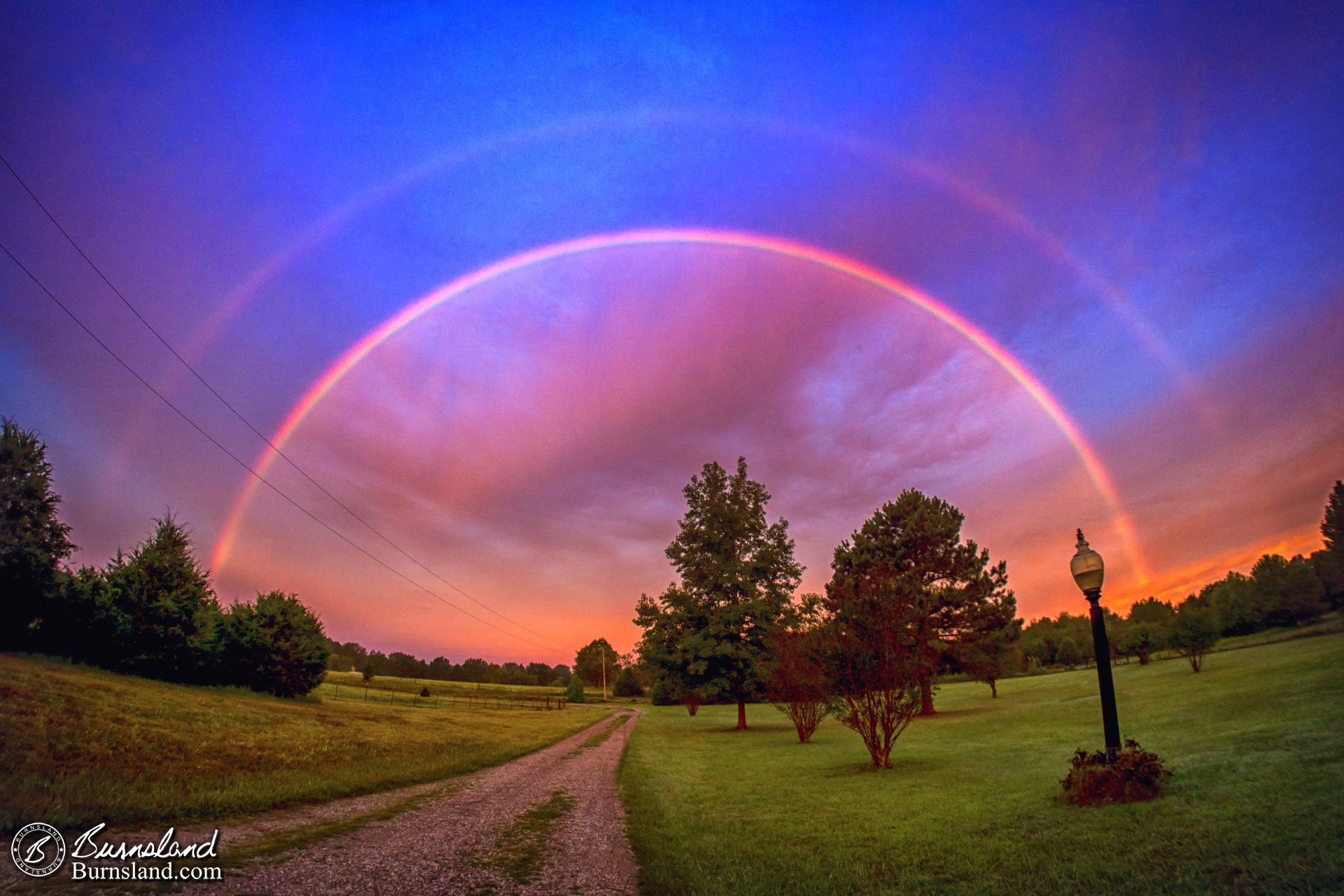 A full double rainbow