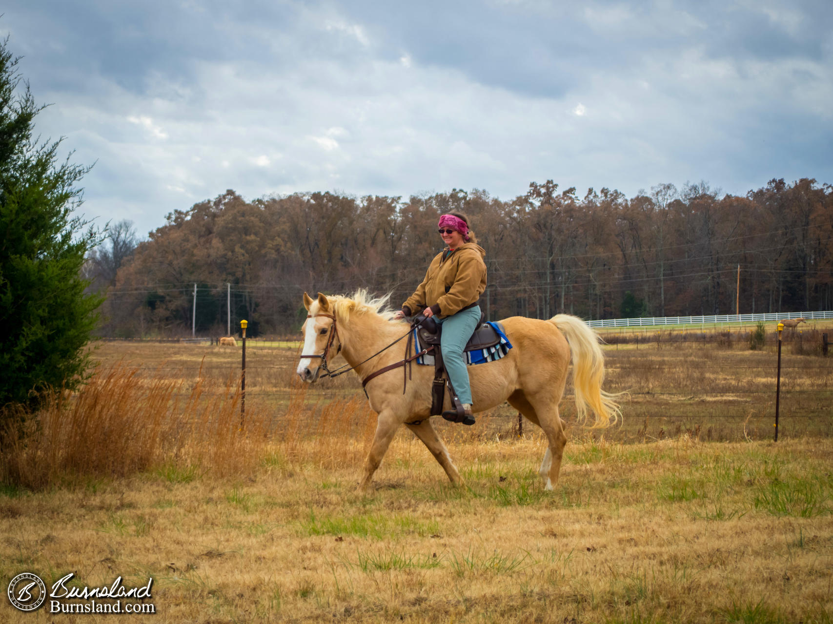 Girls Riding Horses