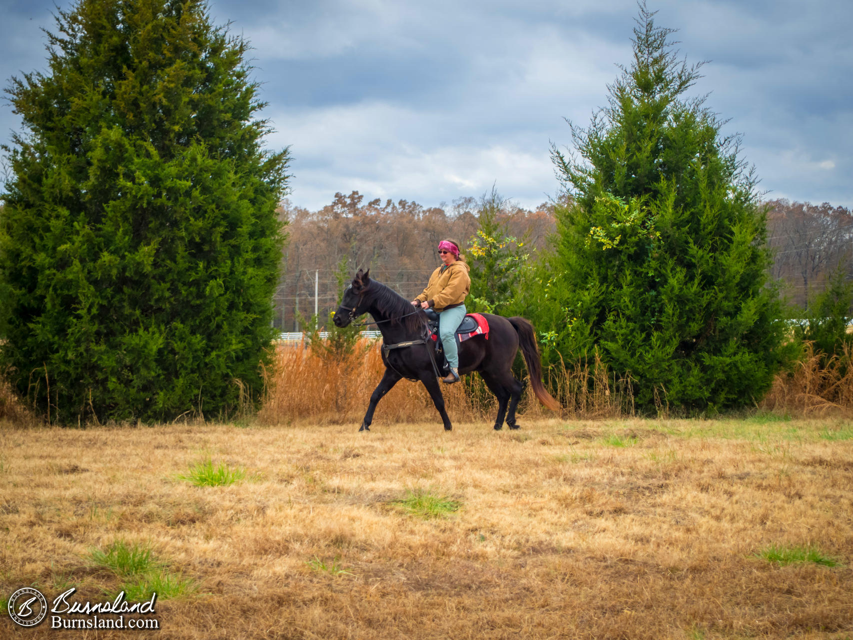 Girls Riding Horses