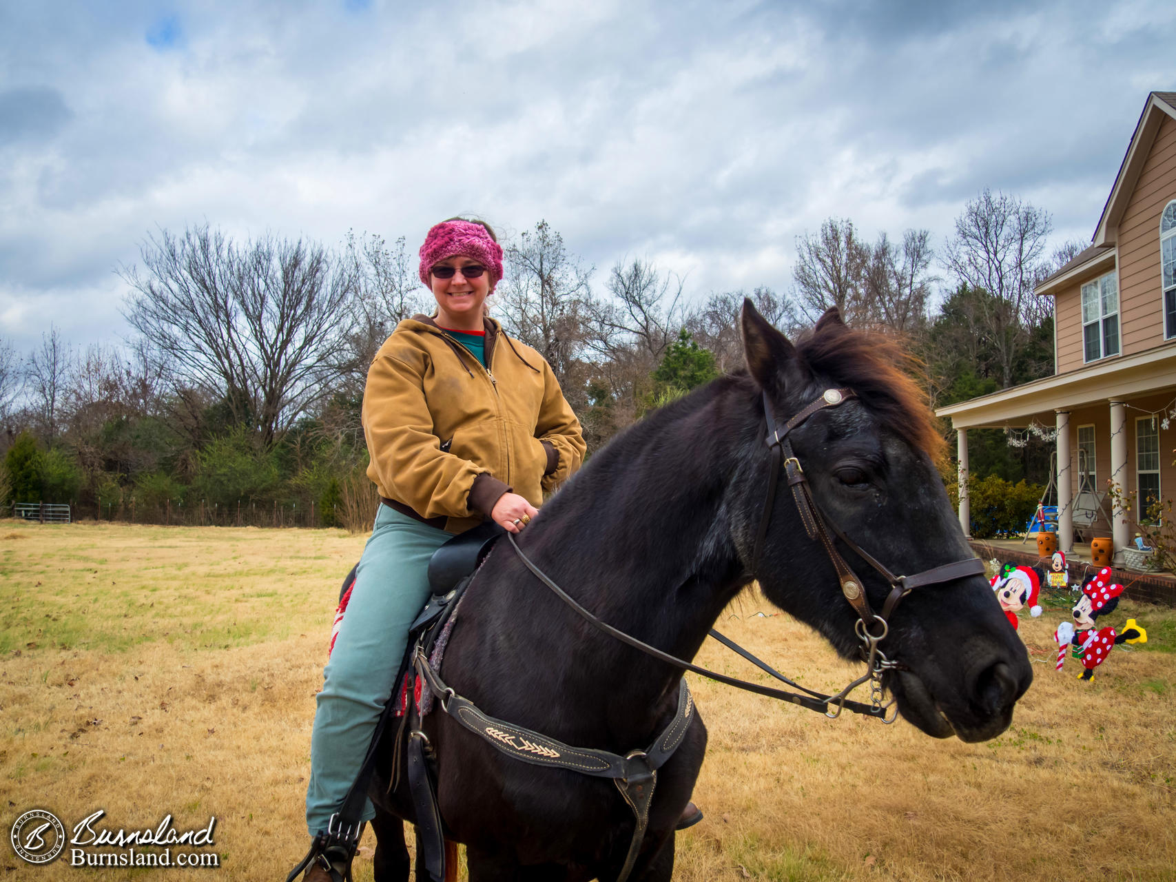 Girls Riding Horses