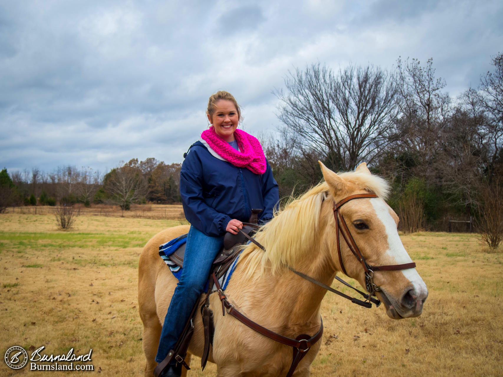 Girls Riding Horses