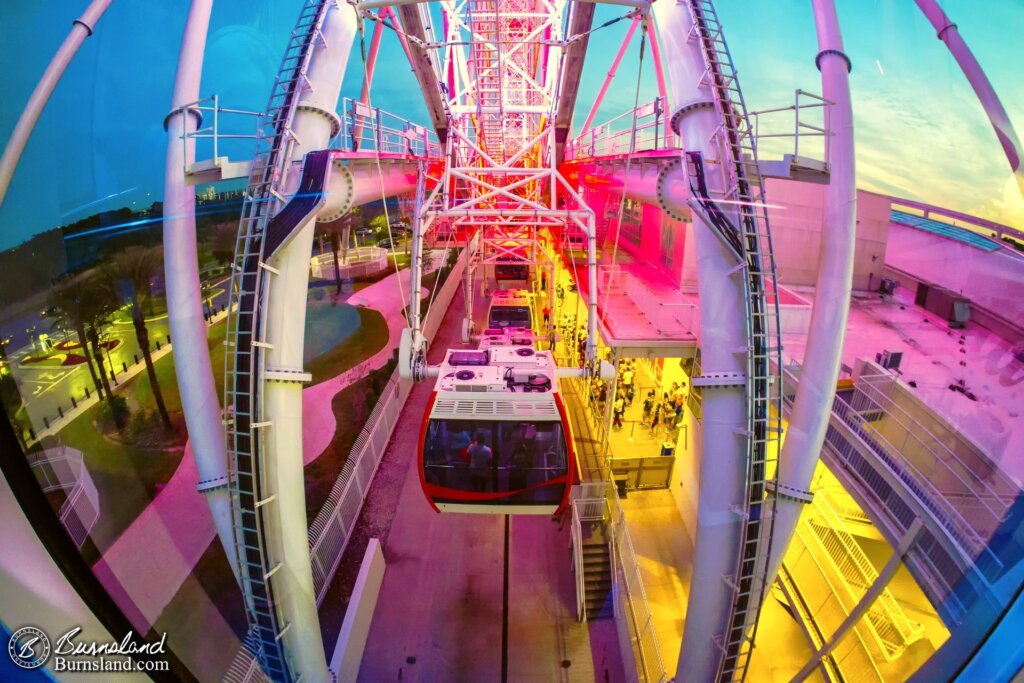 Going Up in the Orlando Eye