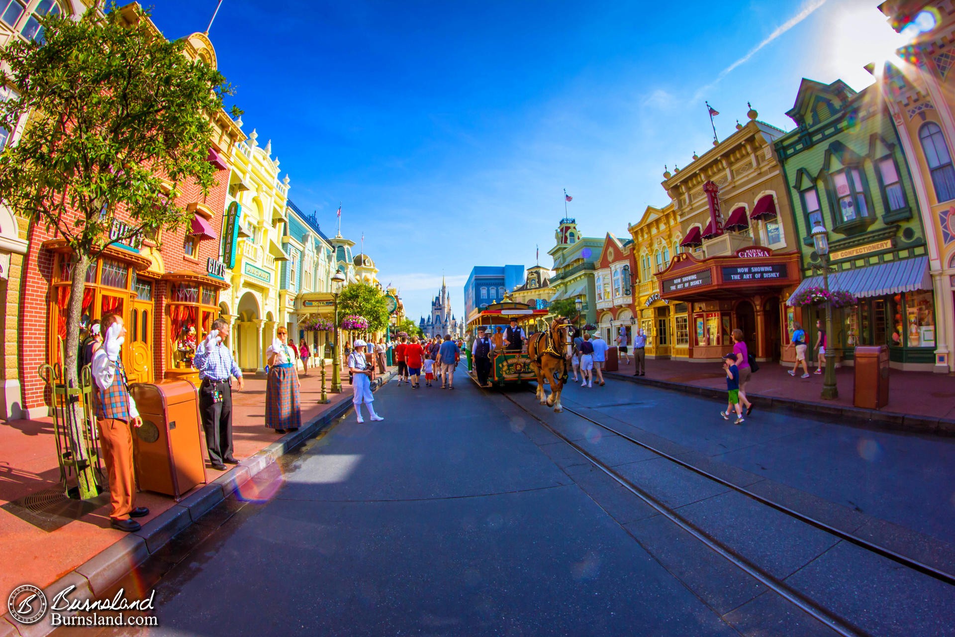 Good Morning from Main Street USA in the Magic Kingdom at Walt Disney World