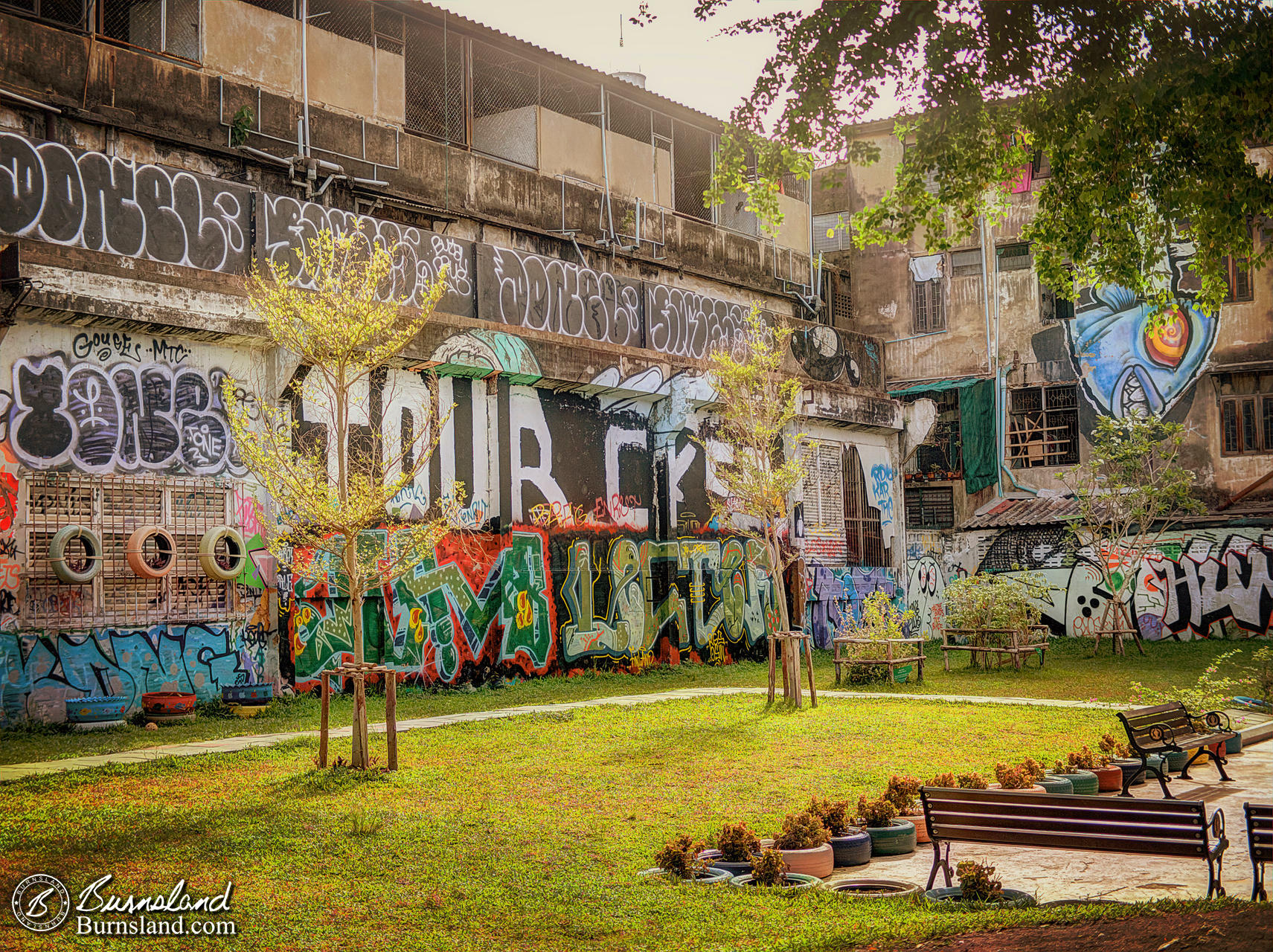 Graffiti Park in Bangkok