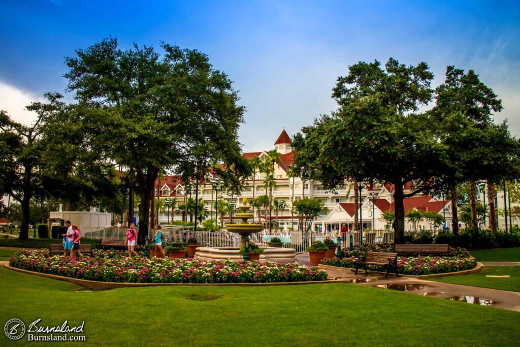 Grand Floridian Garden at Walt Disney World