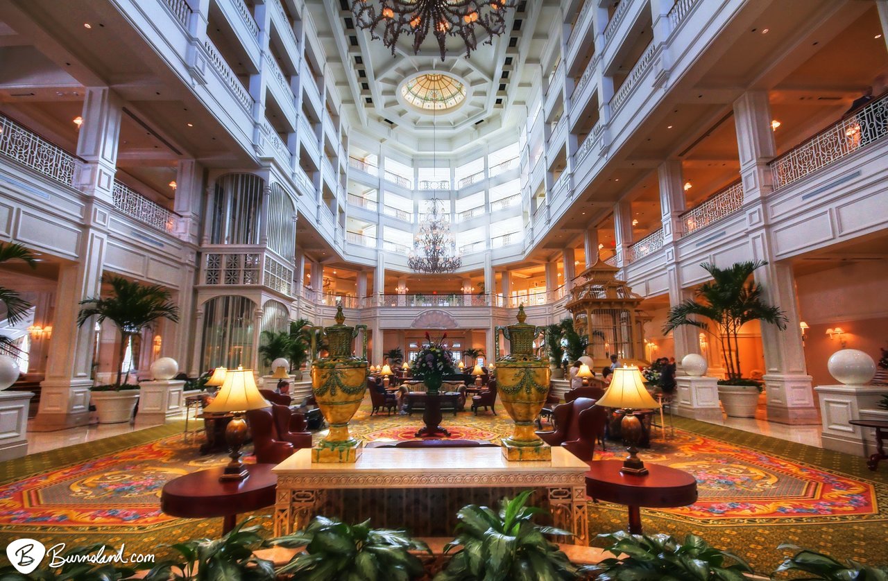 Inside the Grand Floridian at Walt Disney World