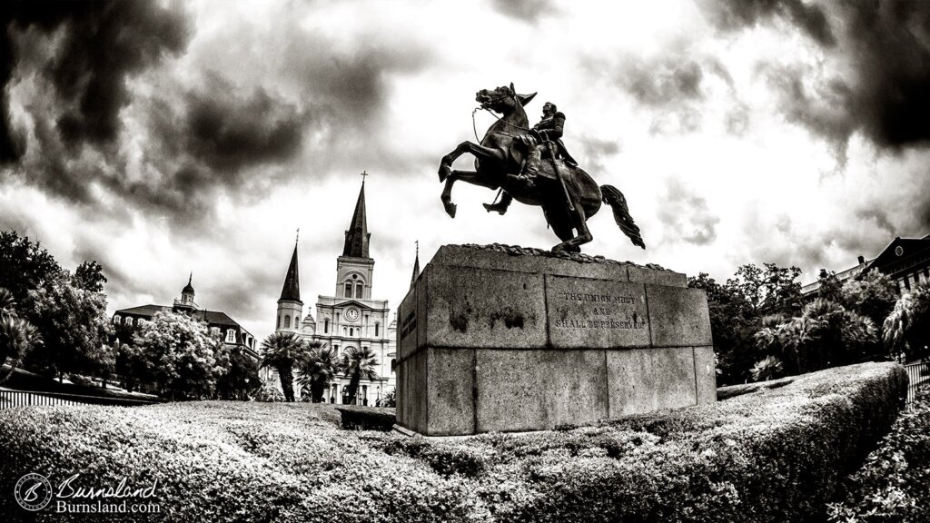 Jackson Square in the French Quarter of New Orleans