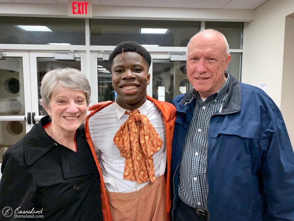 Jaylin and his grandparents