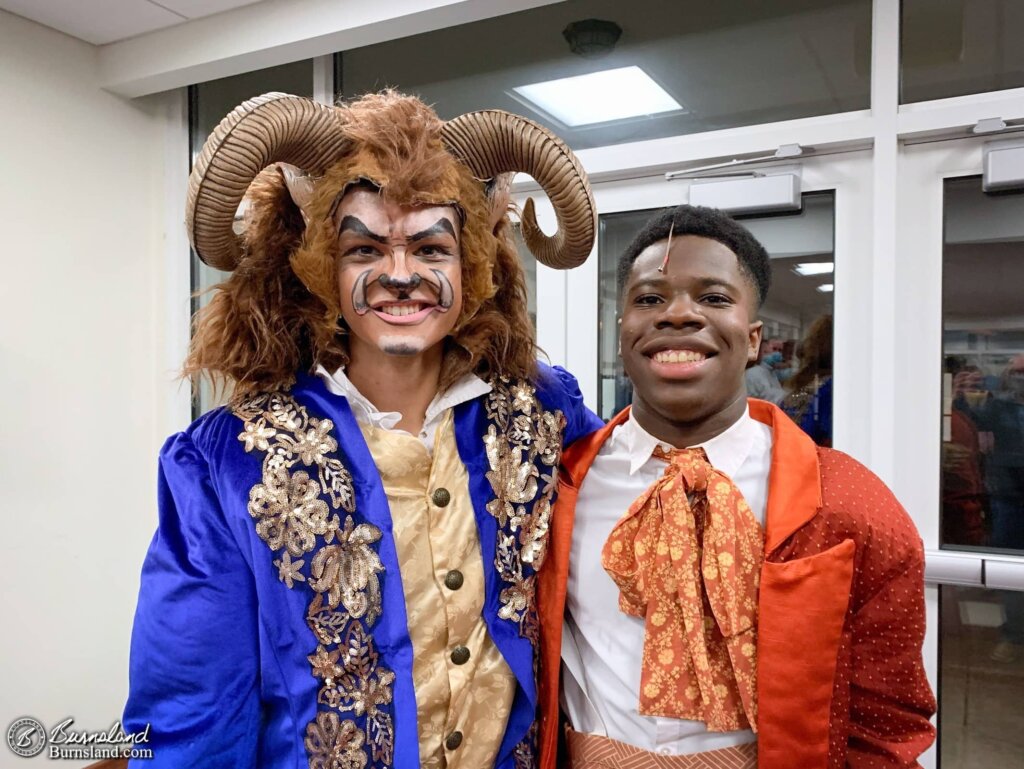 The Beast and Gaston, or Cole and Jaylin