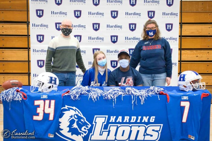 Our family with Katie Riedel