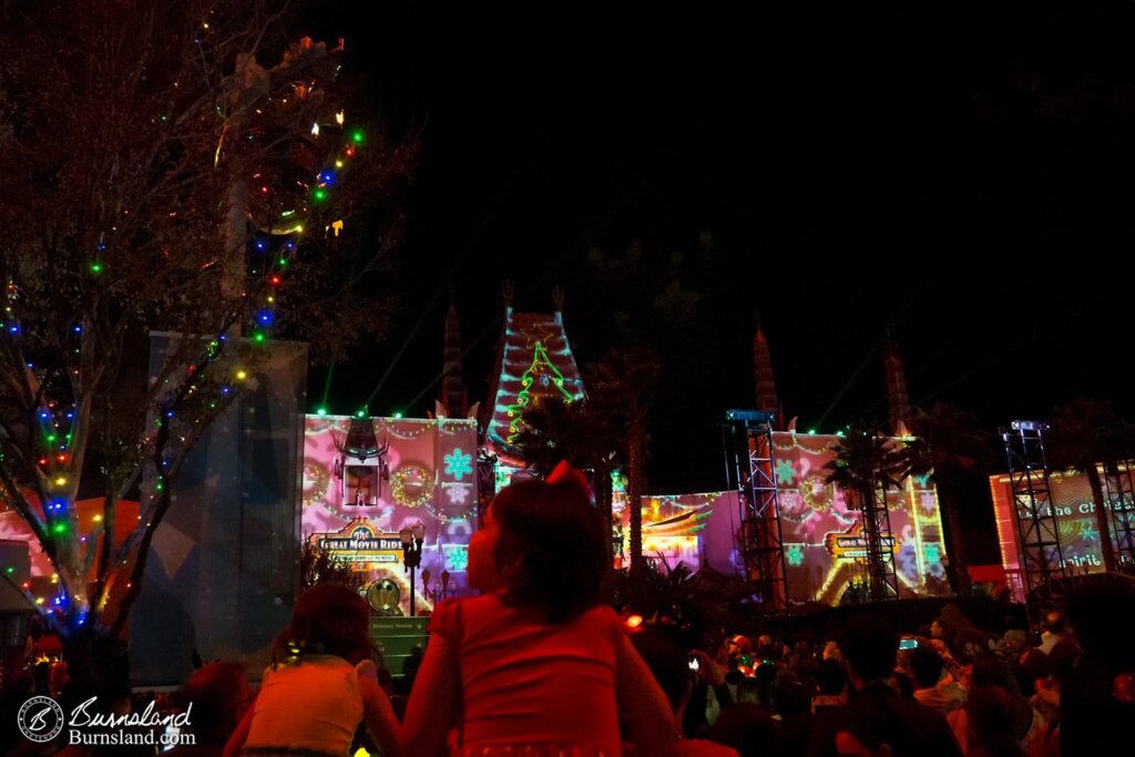 Jingle Bell Jingle Bam fireworks at Disney’s Hollywood Studios