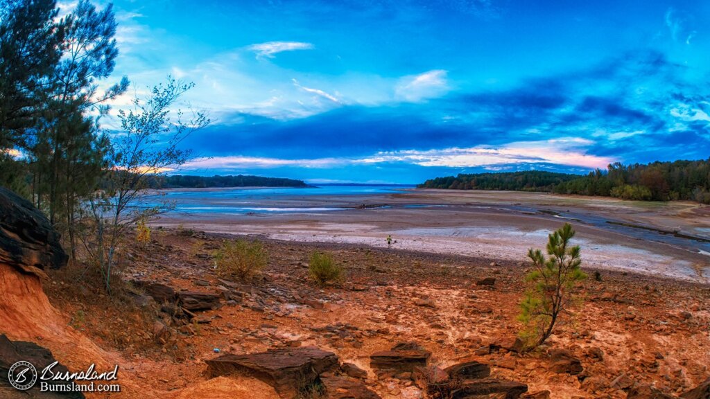 Sardis Lake in Mississippi, minus the lake