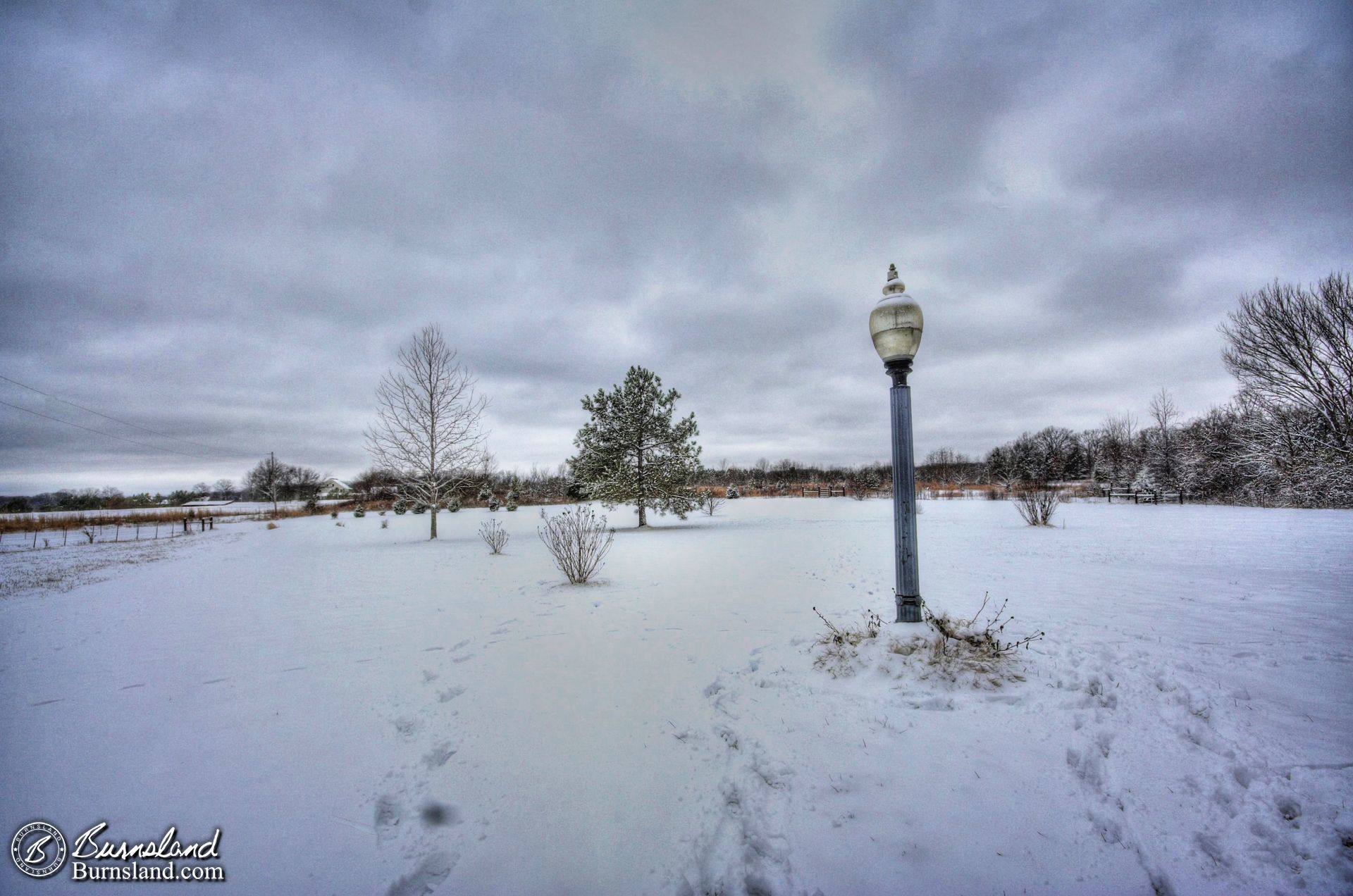 Lamp Post in the Snow / The Burnsland List of Relevance