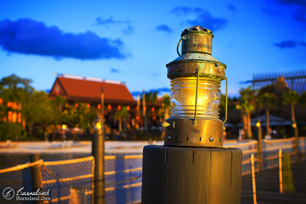 Lantern at the Polynesian Village Resort at Walt Disney World