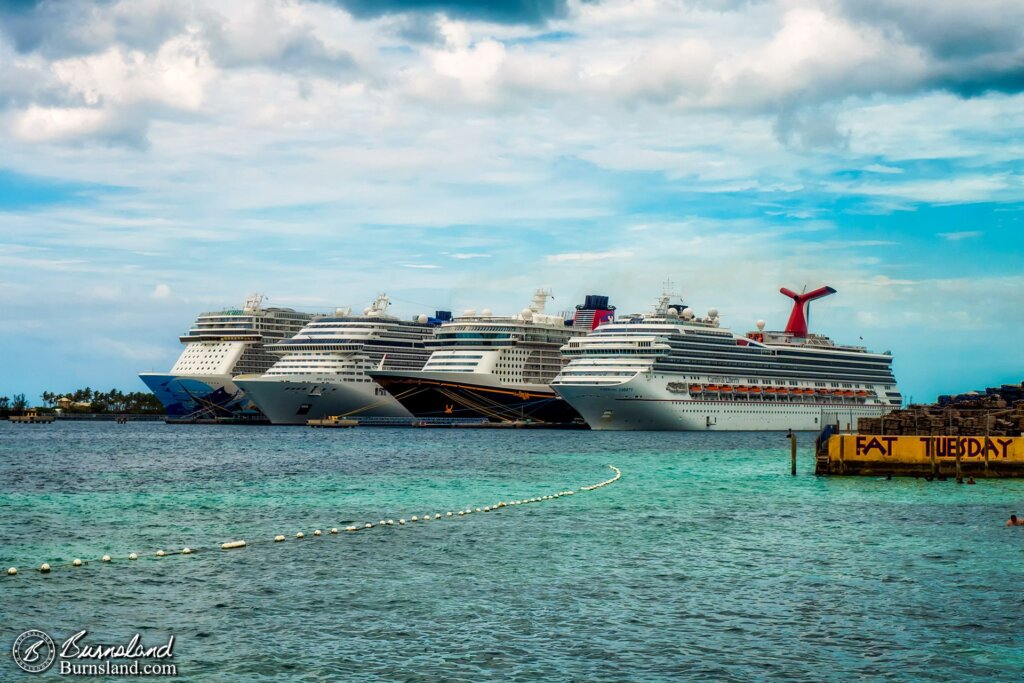 Cruise Ships in Nassau, Bahamas