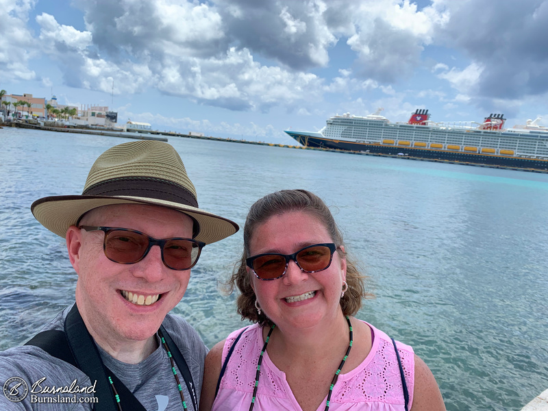 Laura and Steve in Cozumel, Mexico