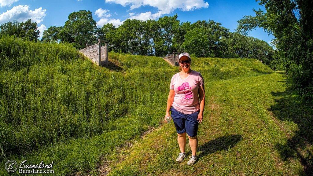 Laura at Fort Pillow