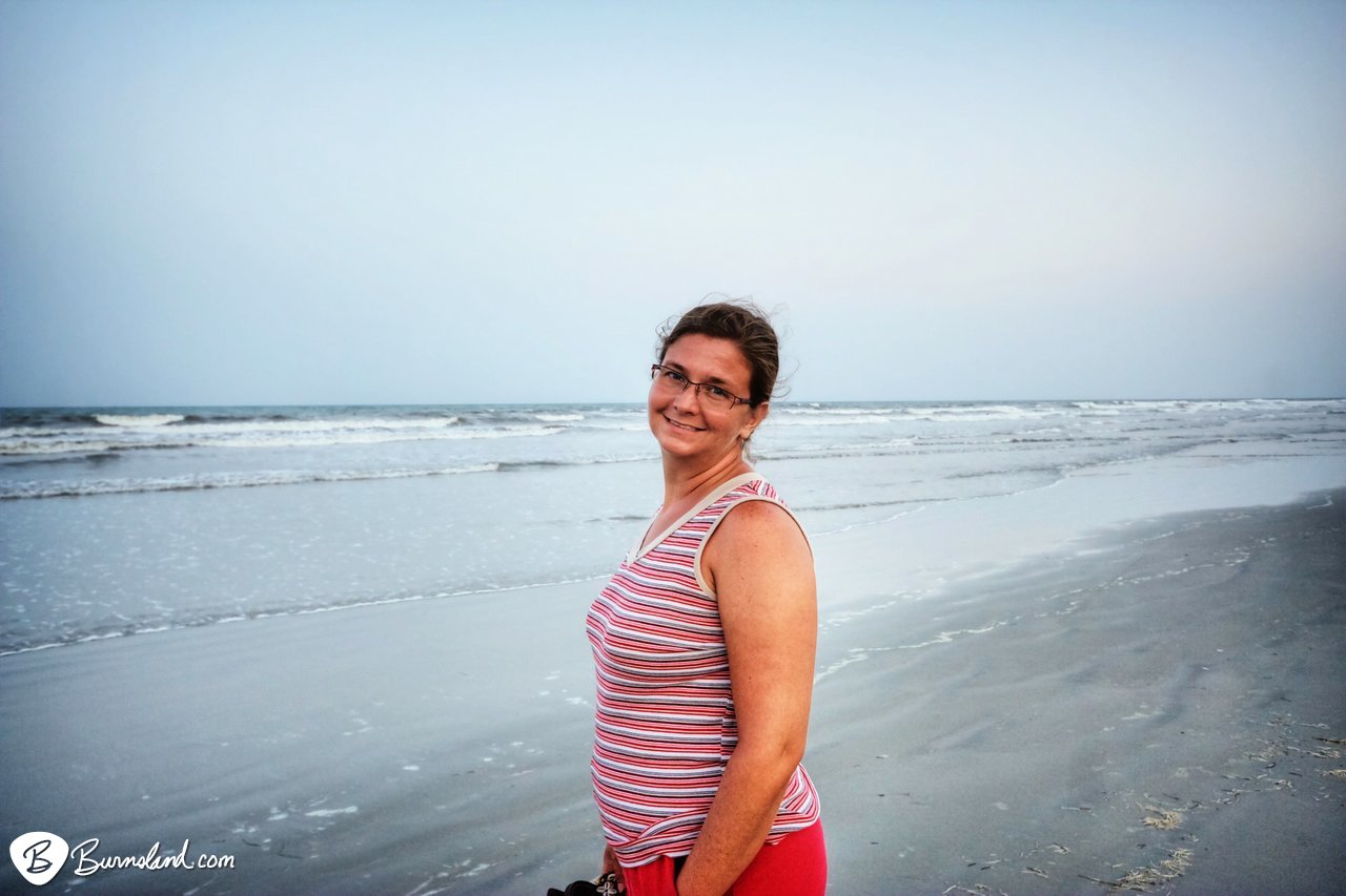 Laura at Cocoa Beach, Florida