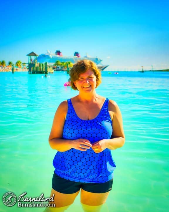 Laura at Castaway Cay