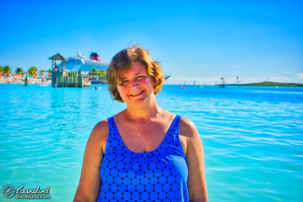 Laura at Castaway Cay