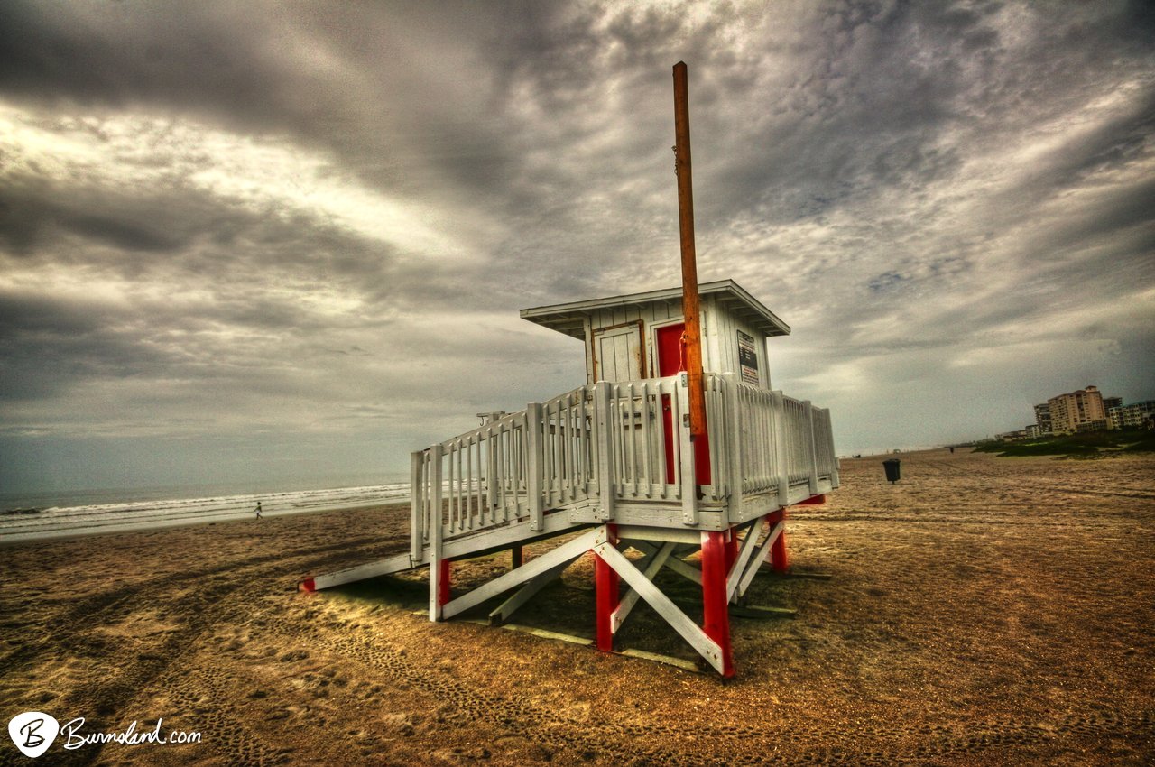 Lifeguard Hut at Cocoa Beach / Burnsland List of Relevance