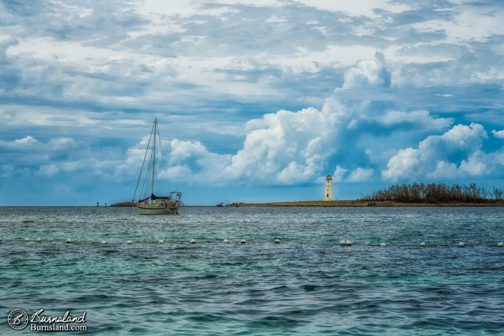 Nassau Lighthouse from Junkanoo Beach